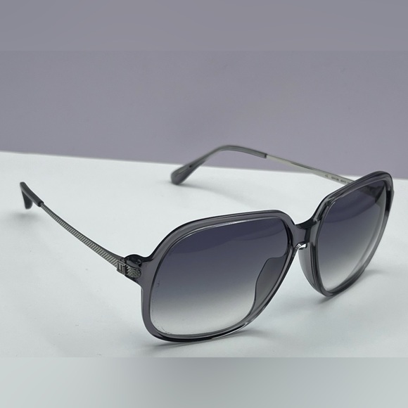 Dunhill SDH130 09MB-Transparent Grey Frame-Gradient Grey Lenses-NEW/AUTHENTIC - Picture 6 of 15